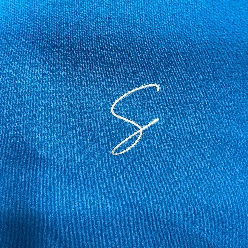 SSYS The Label Leggings Womens S Blue High Waisted Athletic Yoga‎ EUC